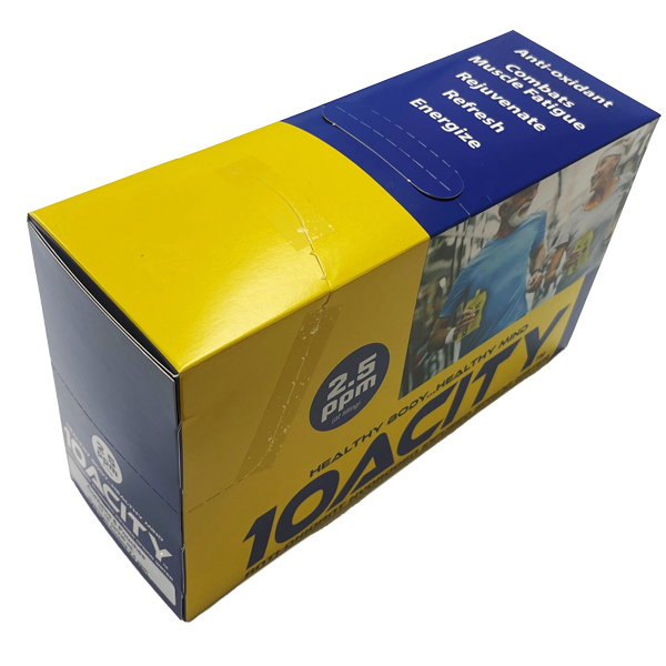 10acity® 6-PaQ with Paris CBD Oil bottle