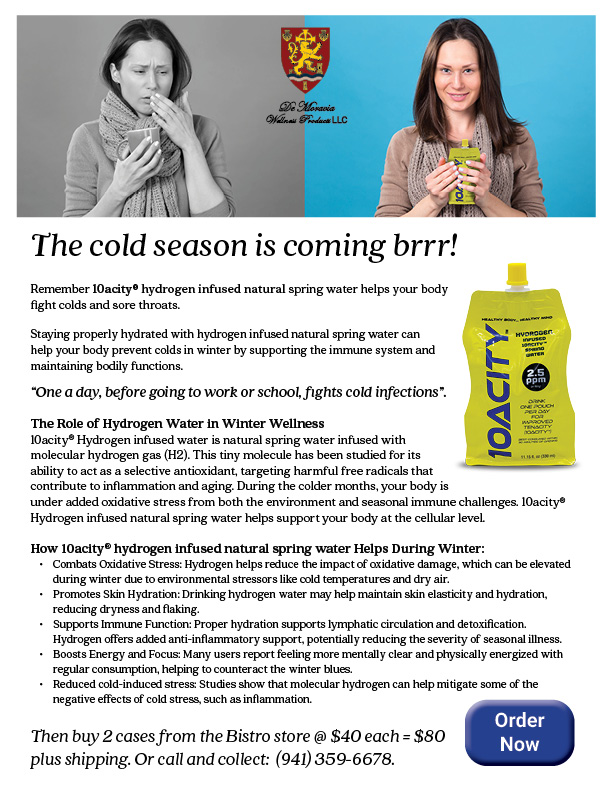 10acity® hydrogen infused natural spring water