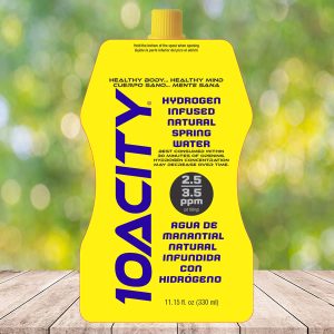 10acity Hydrogen Infused 2.5 - 3.5 ppm Natural Spring Water for Active People