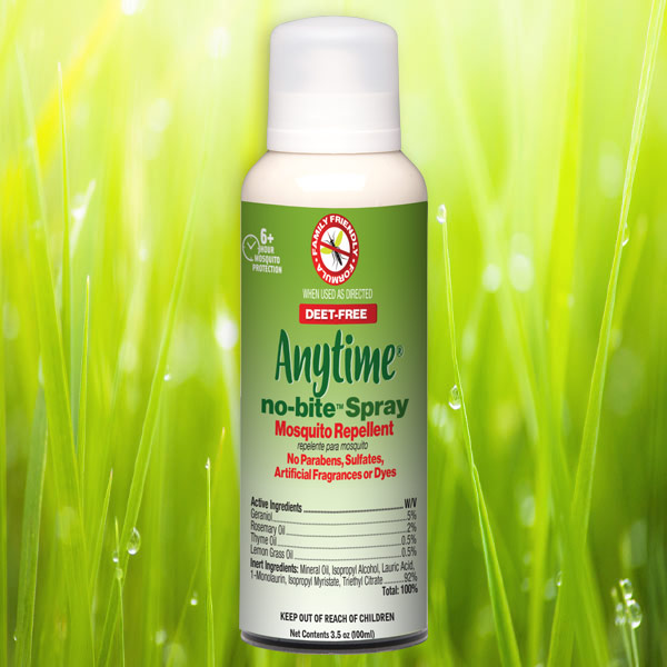 ANYTIME® no-bite Mosquito Repellent Spray